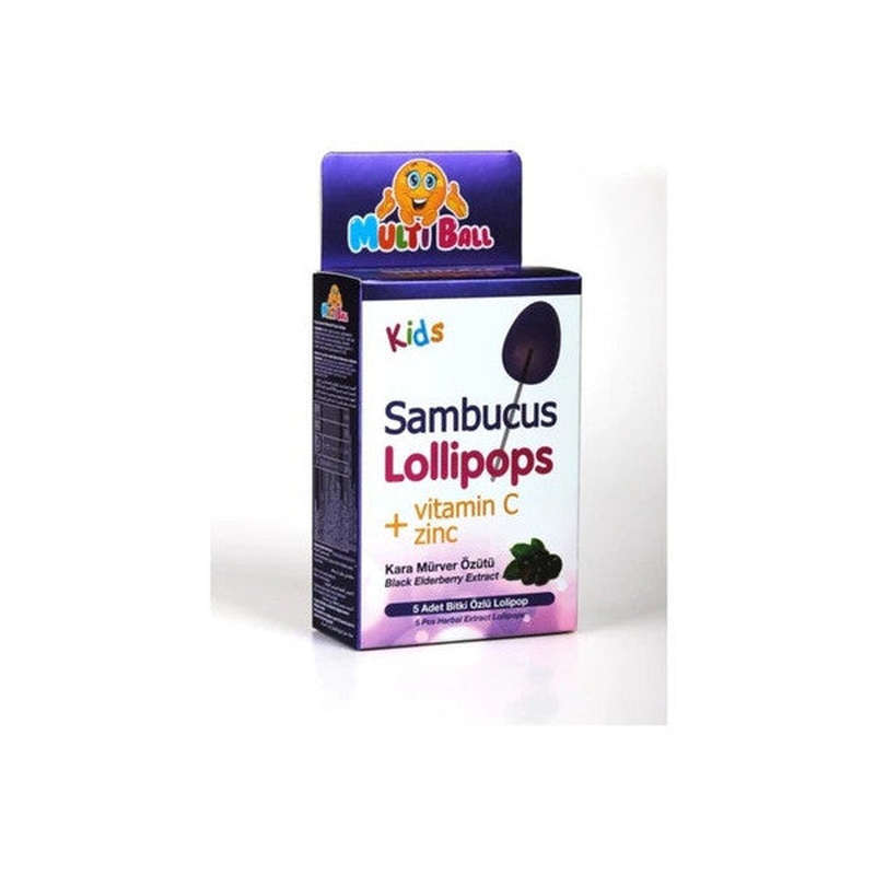 Multiball Kids Sambucus Lollipop 7 Pcs