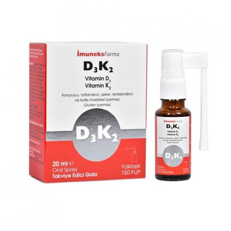 muneks Farma Vitamin D3 K2 Spray 20Ml
