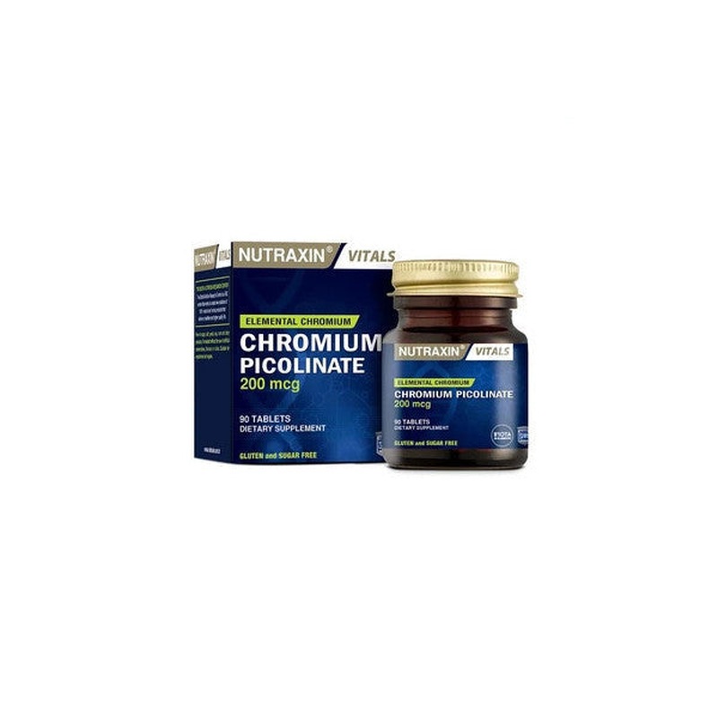 Nutraxin Chromium Picolinate 200 Mcg 90 Tablets
