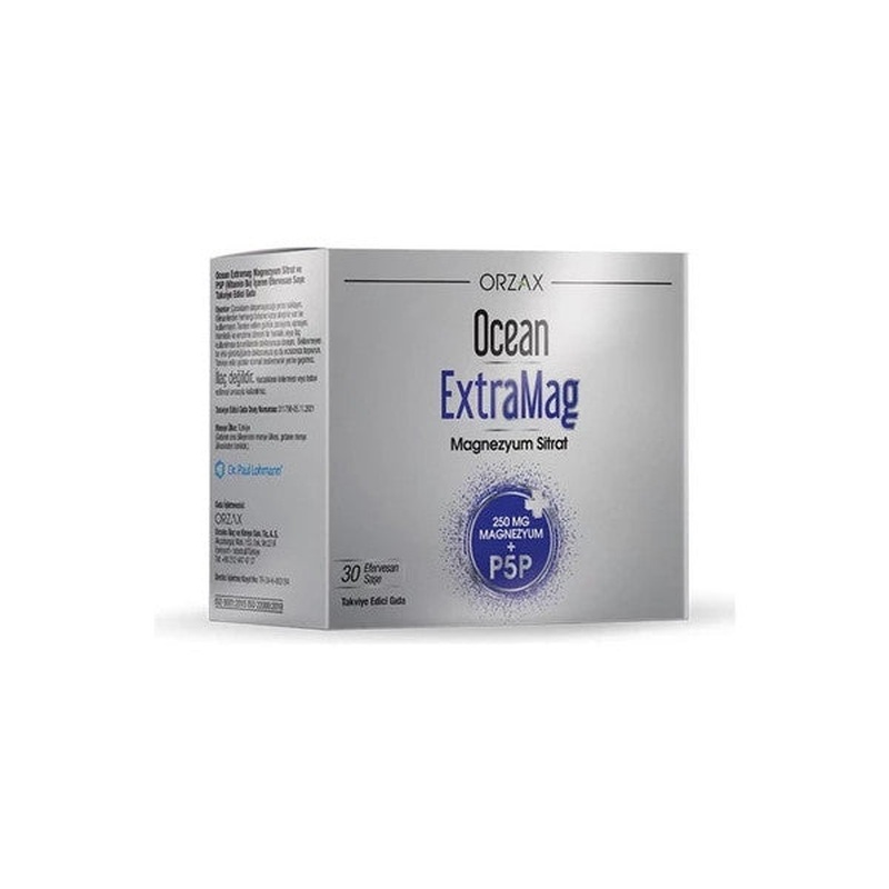 Ocean Extramag Magnesium Sitrate 250 Mg 30 Sachets