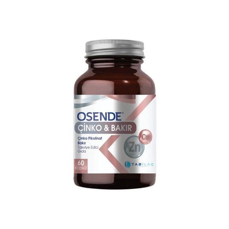 Osende Zinc & Copper 60 Capsules