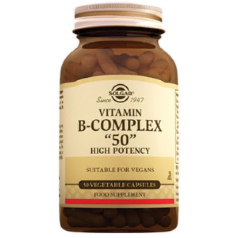 Solgar Vitamin B-Complex 50Mg 50 Capsules
