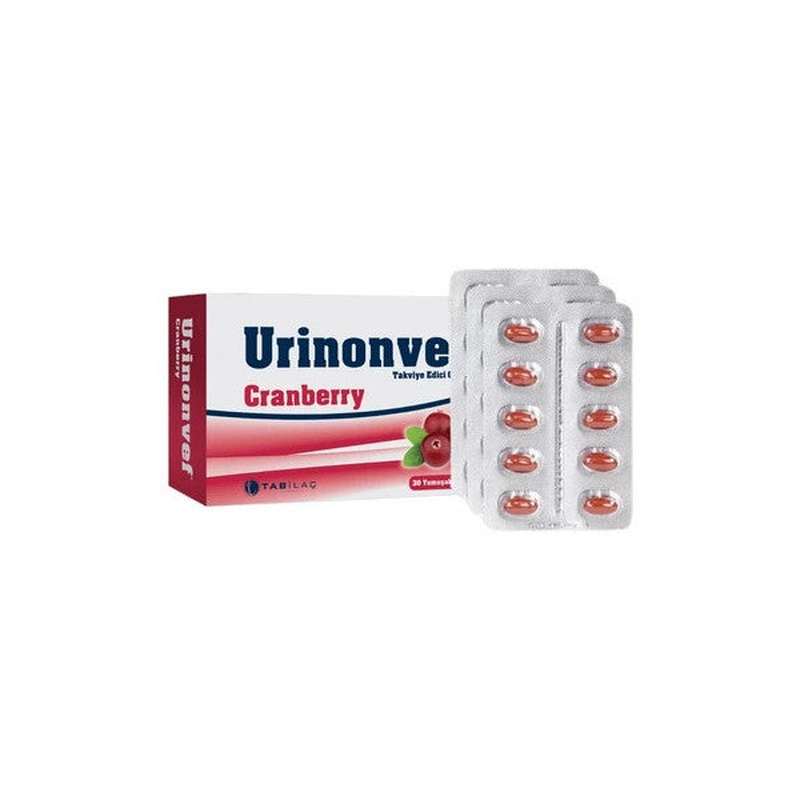 Urinonvef Cranberry 30 Softgels