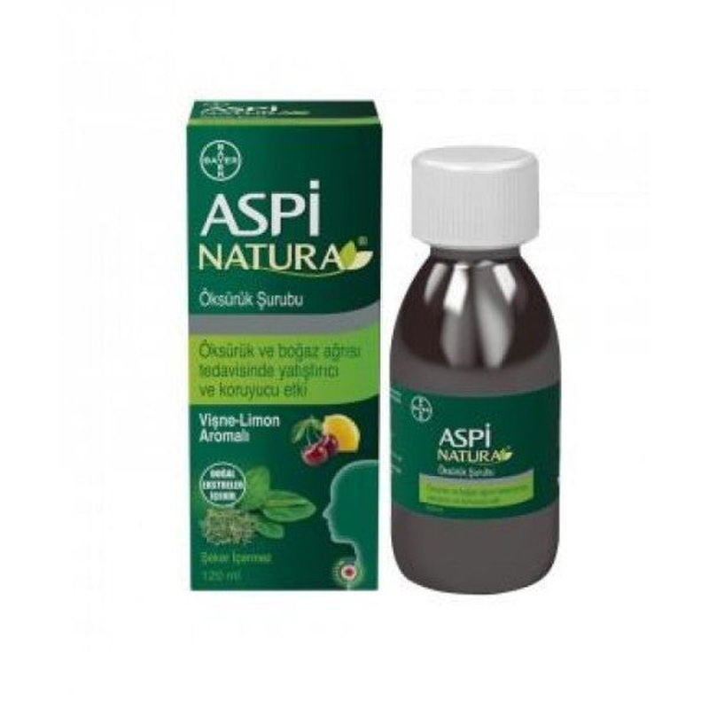 Aspinatura Adult Syrup 120Ml Cherry And Lemon Flavored