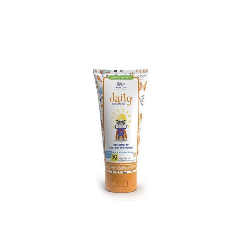 Babyton Daily Mineral Sunscreen For Babies And Children Spf30 100Ml