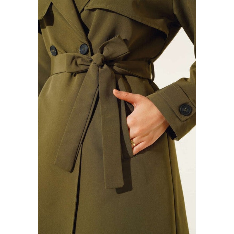 Belted Trench Khaki