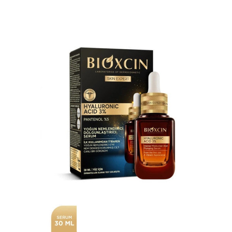 Bioxcin Hyaluronic Acid 3% Intensive Moisturizing And Plumping Serum 30 Ml
