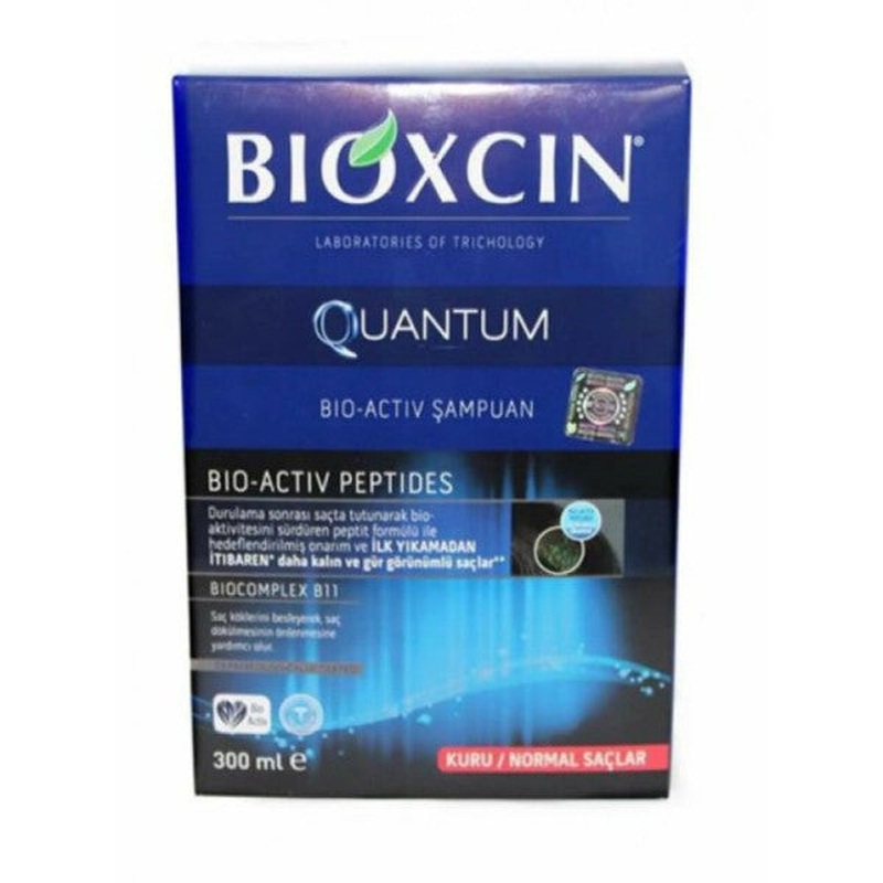 Bioxcin Quantum Shampoo For Dry And Normal Hair 300 Ml