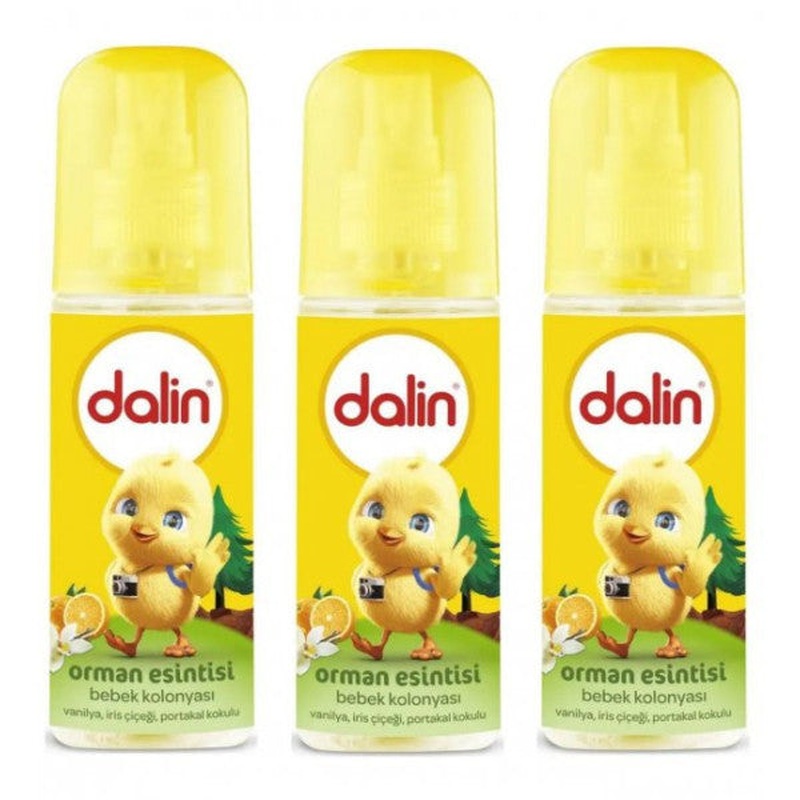 Dalin Forest Breeze 100 Ml Baby Cologne X 3 Pcs