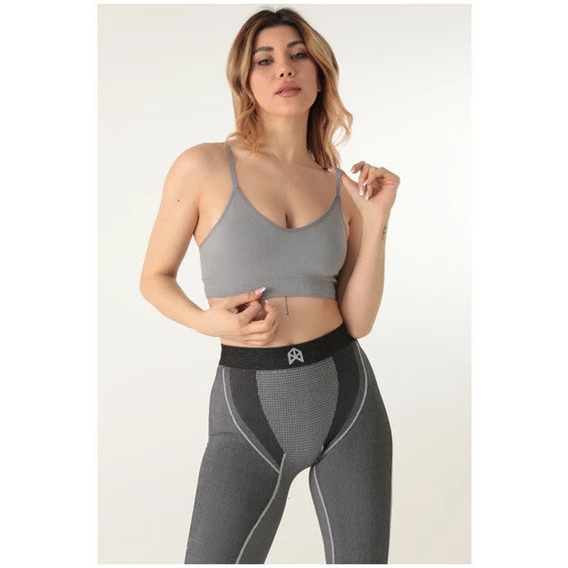 Doremi Seamless Knitted Cupless Sports Bra