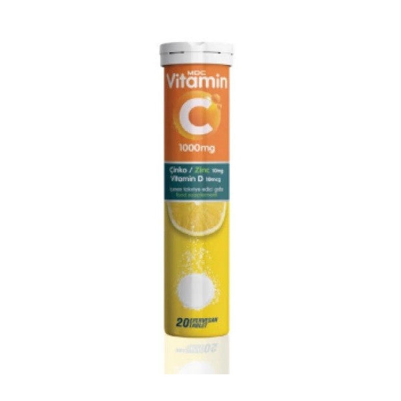 Mdc Vitamin C, Zinc And Vitamin D3 20 Effervescent