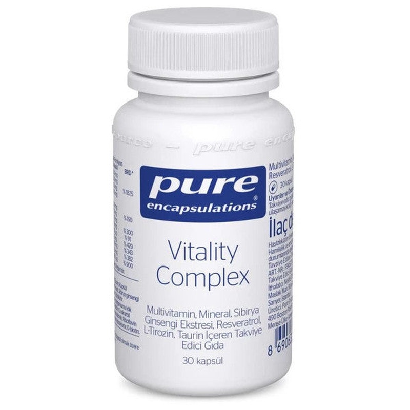 Pure Encapsulations Vitality Complex 30 Capsules