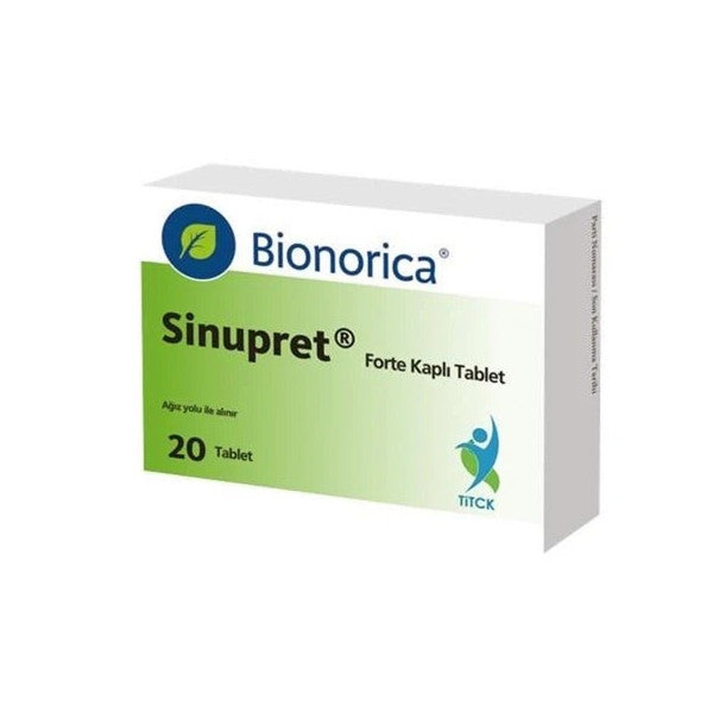 Sinupret Herbal Extract 20 Tablets