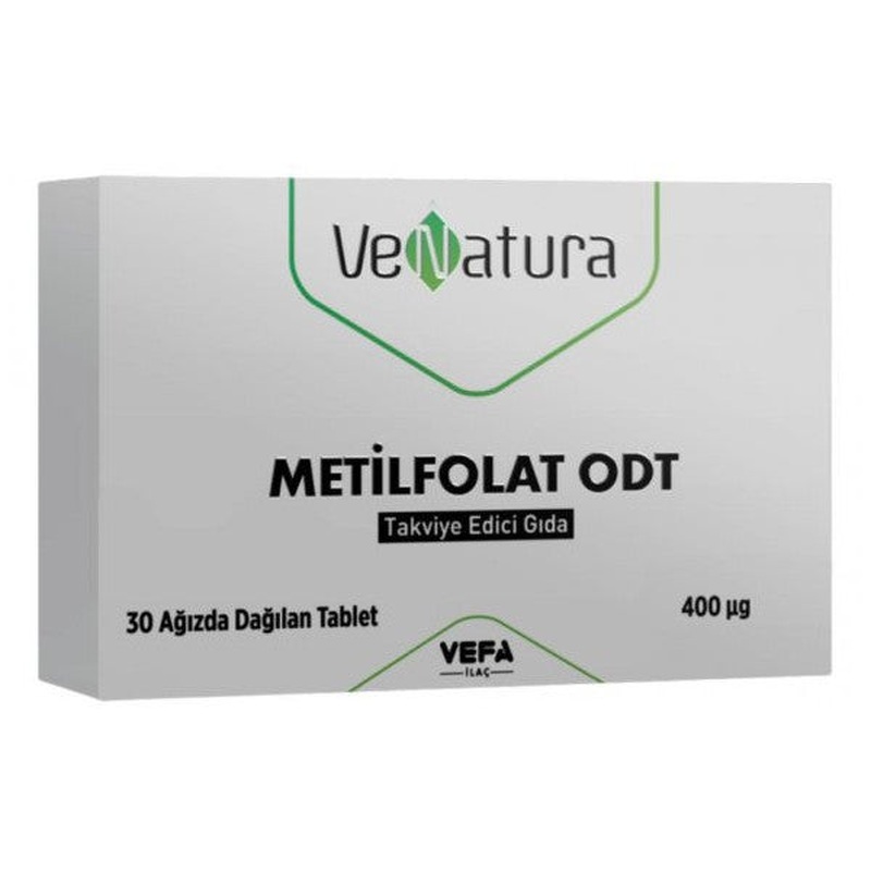 Venatura Methylfolate Odt 400Mcg 30 Tablets