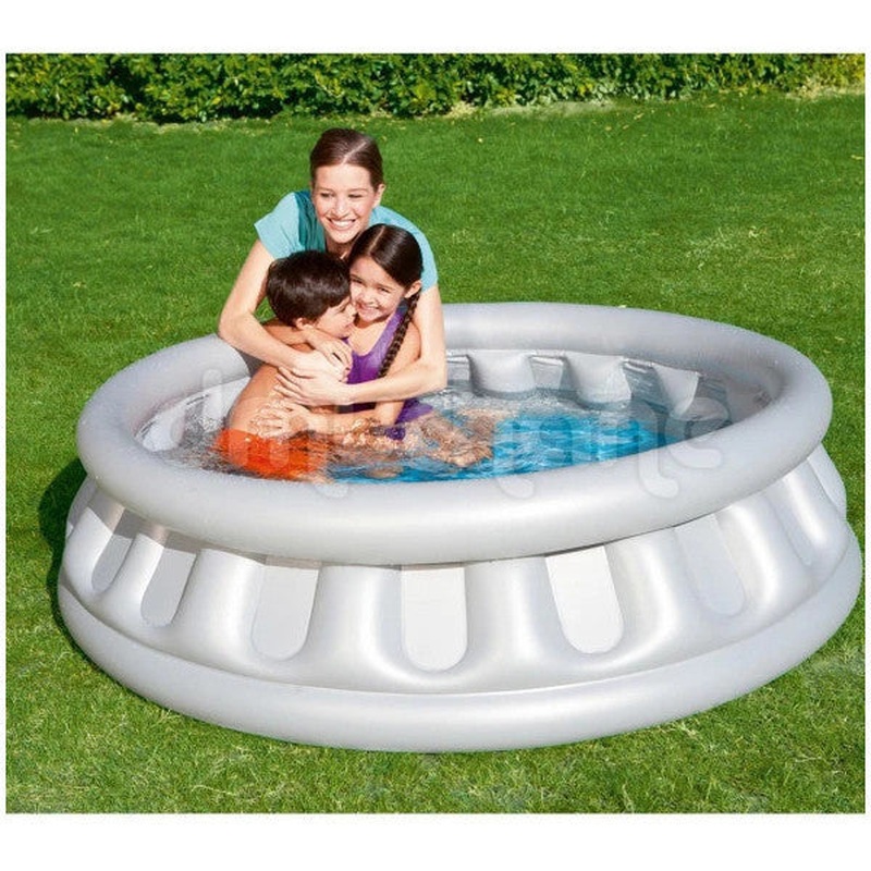 Bestway 51080,mega Gray Spaceship Inflatable Pool-152X43Cm