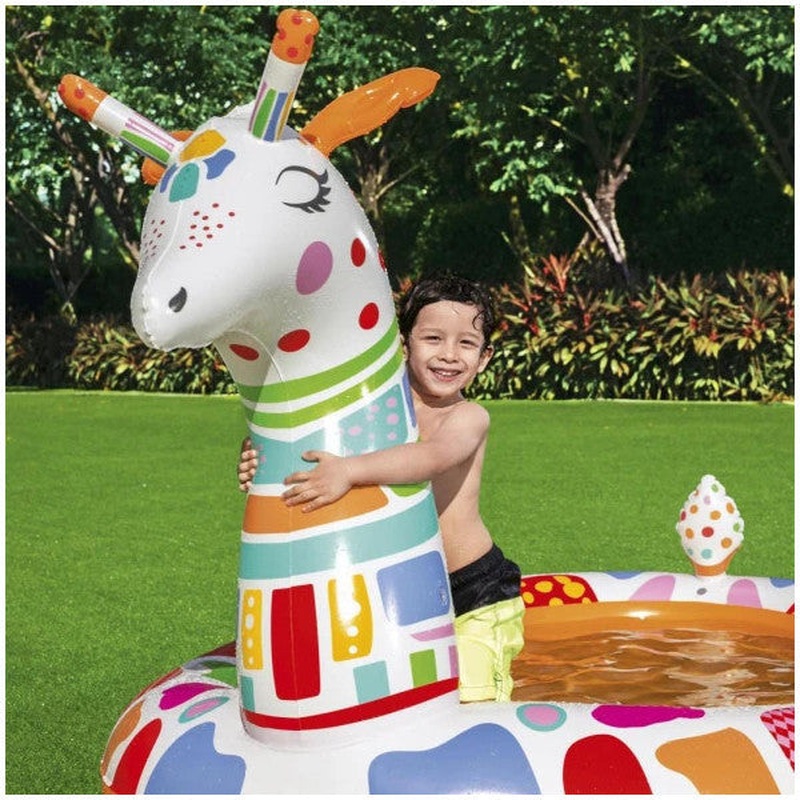 Bestway 53089, Giraffe Themed, Water Spraying Pool