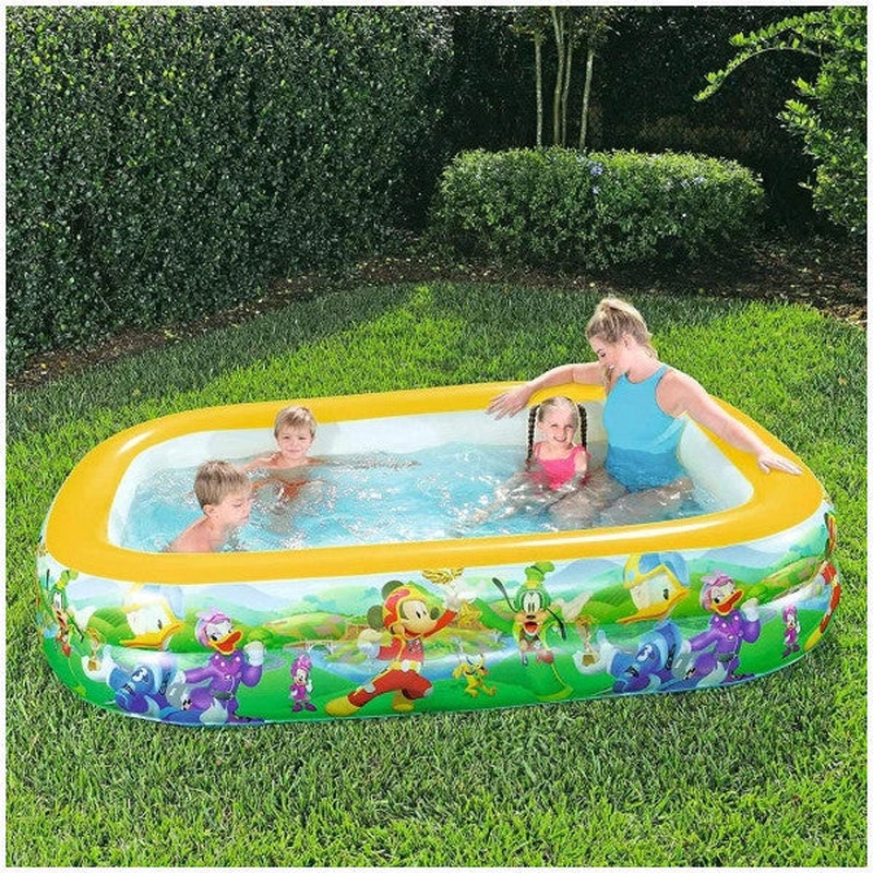 Bestway 91008 Disney , Mega Rectangular Inflatable Family Pool