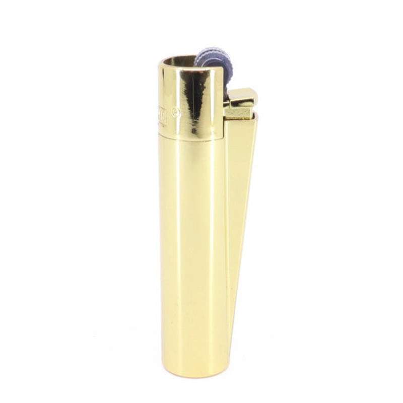 Clipper Metal Lighter n Special Box - Polish Gold
