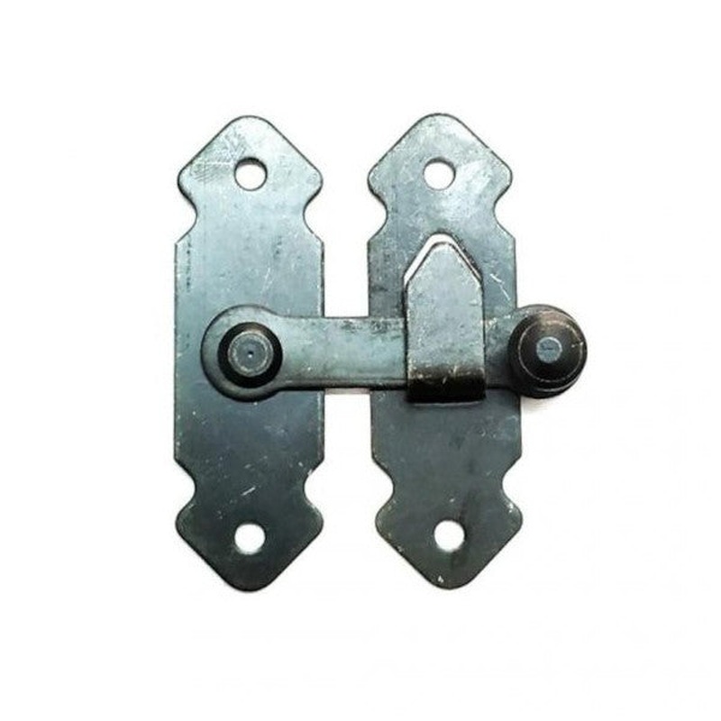 Kseolu French Lock Garden Door Latch Unpainted 180 Degree