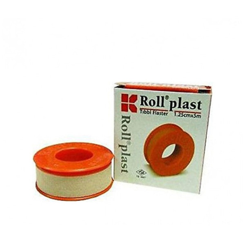 Roll Plast Medical Cloth Bandage 1.25Cm X 5M