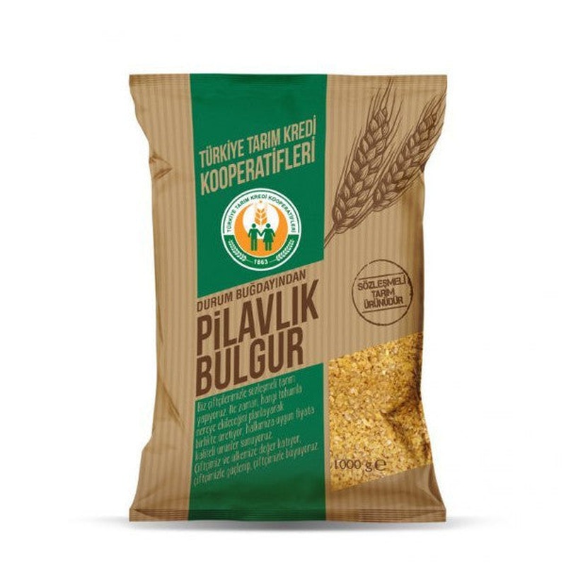Tarm Kredi Cooperative Coarse Bulgur For Pilaf 1 Kg