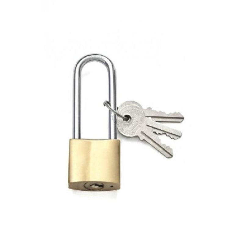 Yellow Padlock 32Mm Long Shackle