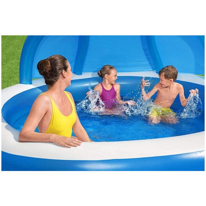 62002 Pumped.bestway 54337 Shaded. Cushioned Pleasure Pool