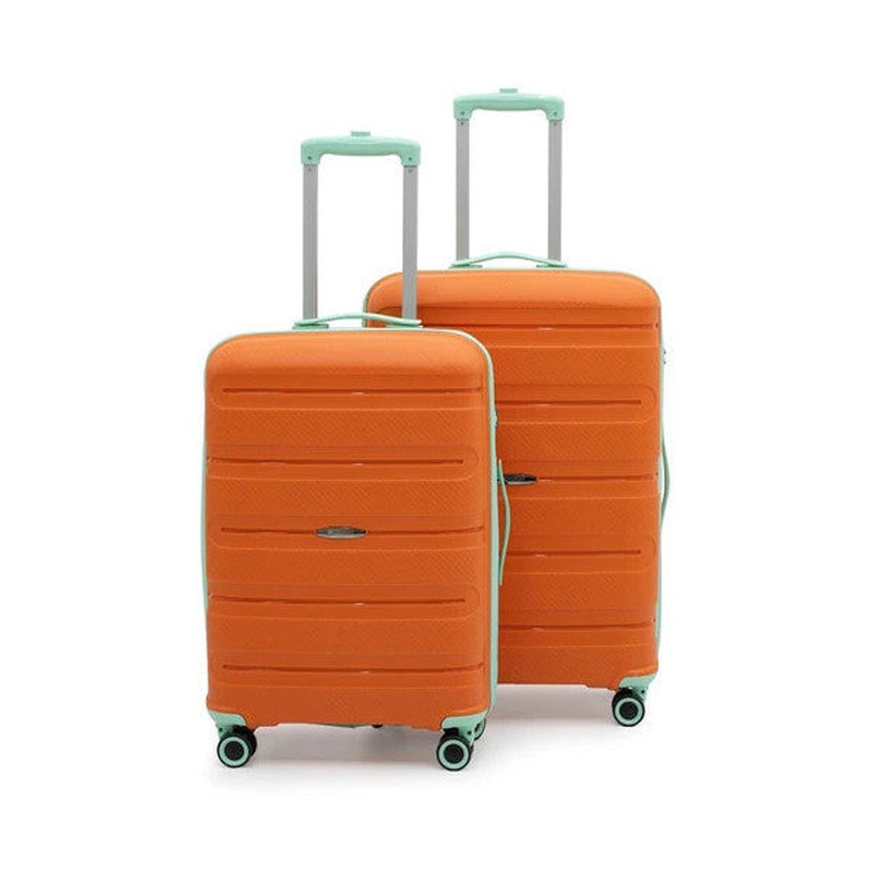Artemis Polypropylene & Unbreakable 2-Piece Luggage Set Large & Medium - Aqua Green