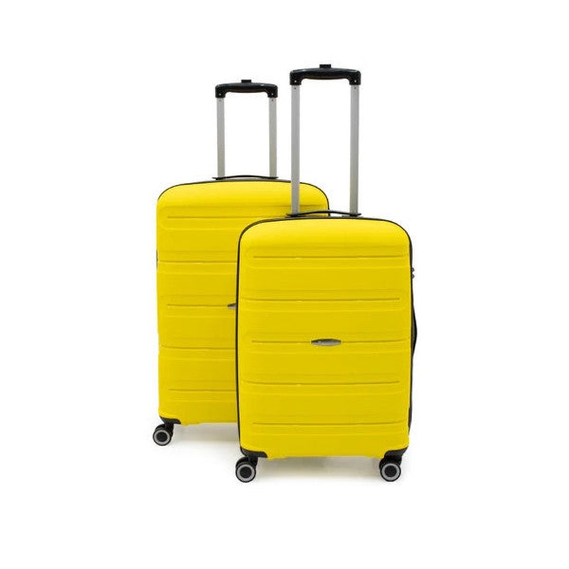 Artemis Polypropylene & Unbreakable 2-Piece Luggage Set Large & Medium - Blue