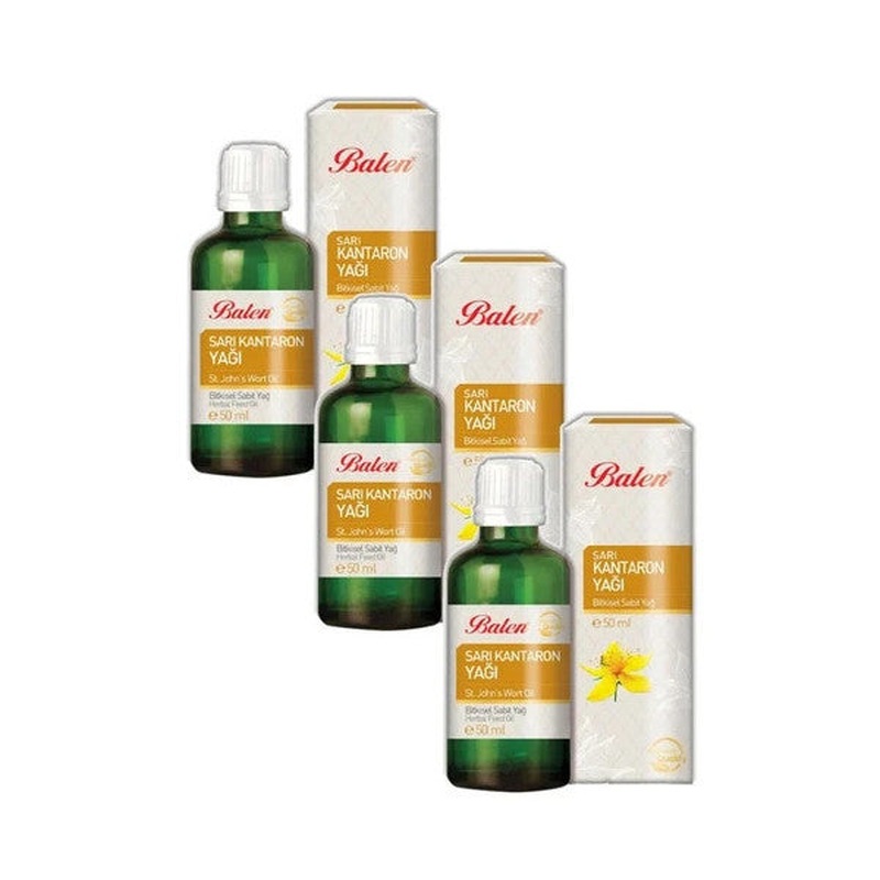 Balen St. John's Wort Oil 50 Ml 3 Pieces