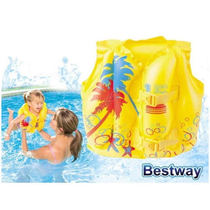 Bestway 32069, Tropical Patterned Life Jacket 3-6 Years
