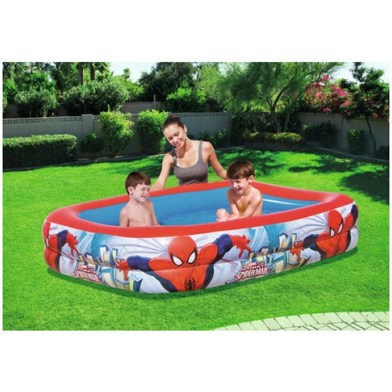 Bestway 98011, Spiderman Themed Pool-201X150X51Cm