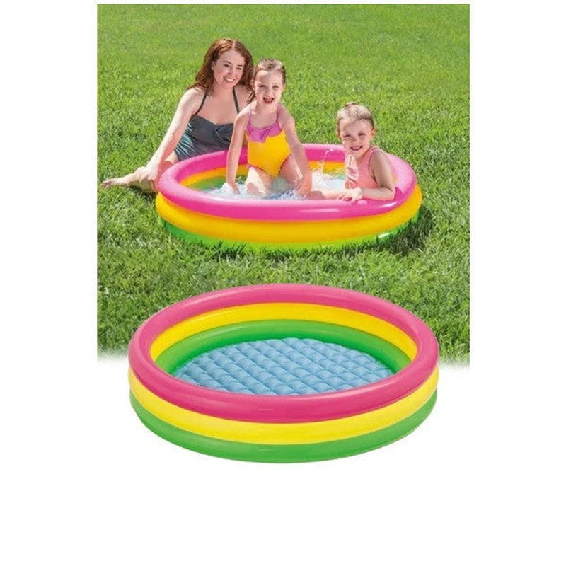 Intex 3-Ring Inflatable Pool 114X25 Cm Ih57412