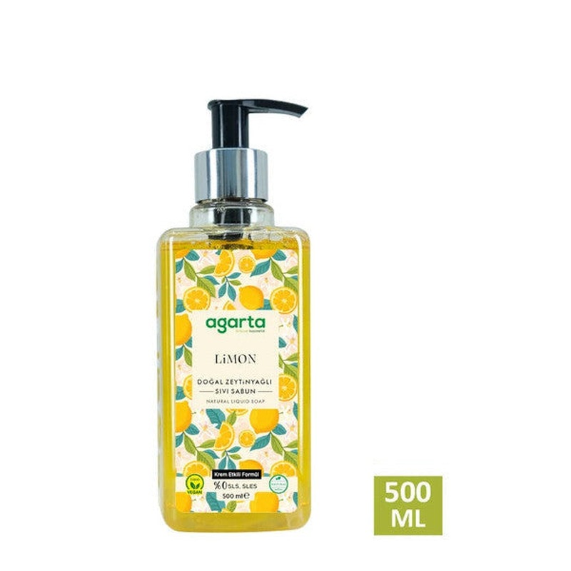 Natural 500 Ml Lemon Liquid Soap