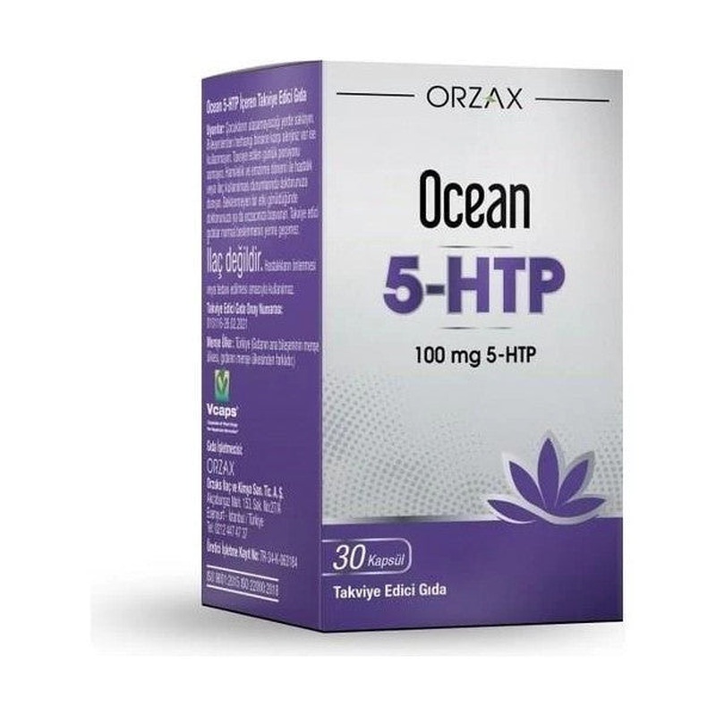 Ocean 5-Htp 100 Mg 30 Capsules