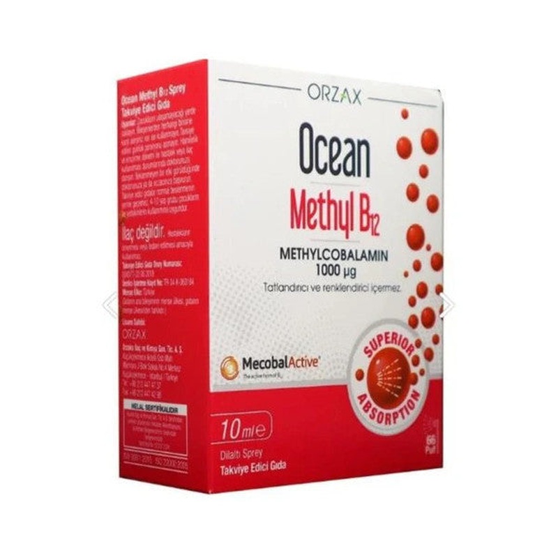 Ocean Methyl B12 Sprey 1000 Mg 10 Ml