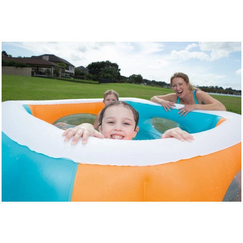 Water Pump - Bestway 51132 Large Transparent Window Inflatable Pool