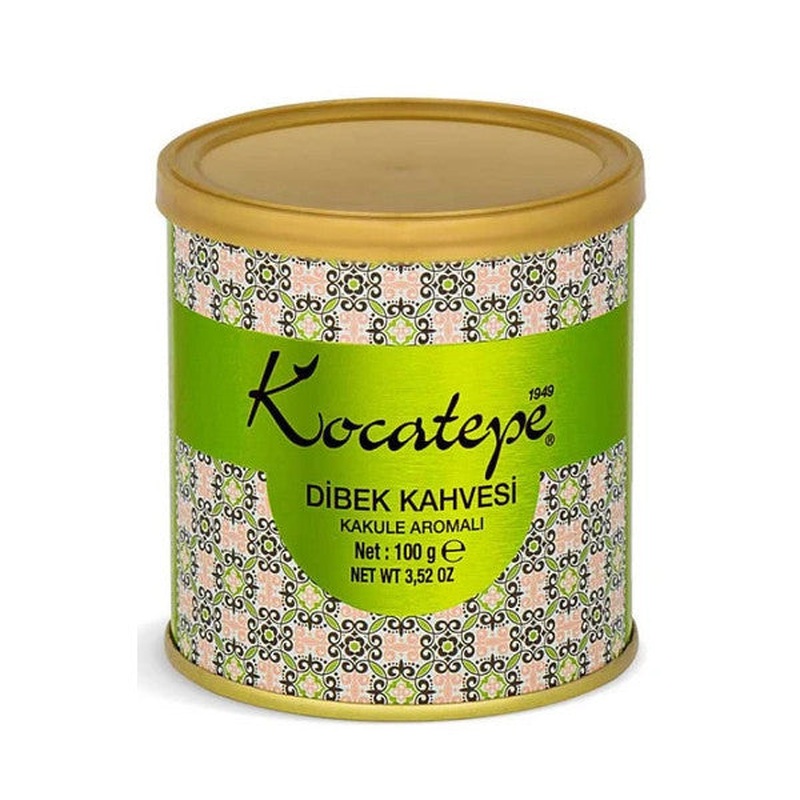 Kocatepe Cardamom Dibek Coffee Tin 100 G