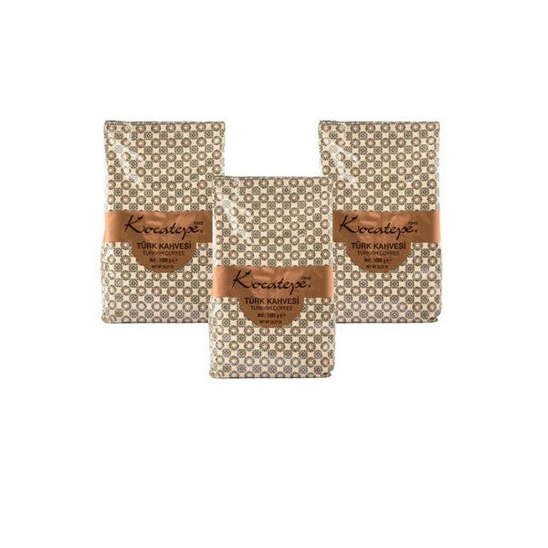 Kocatepe Turkish Coffee 1 Kg X 3 Pack