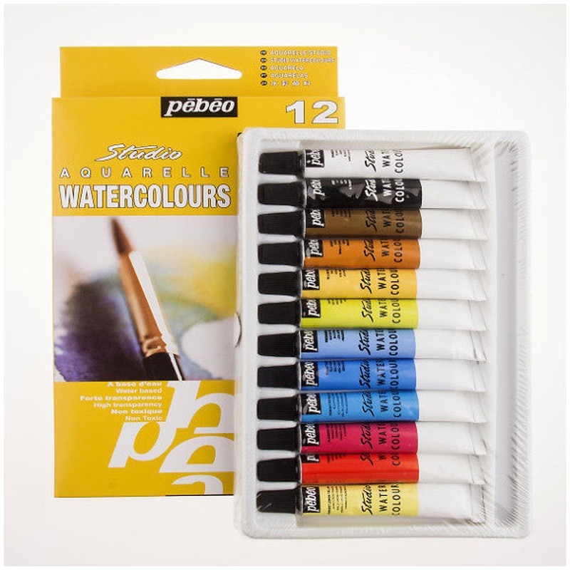 Pebeo Watercolor 12 pcs12 ML 668400