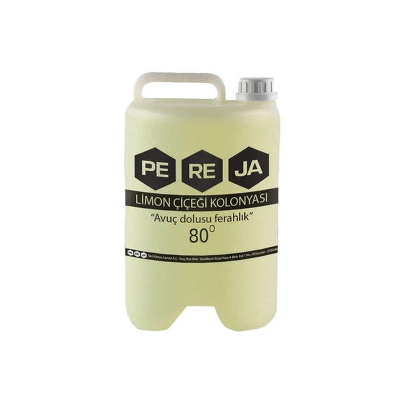 Pereja Lemon Cologne 80 Degrees 5 Liters