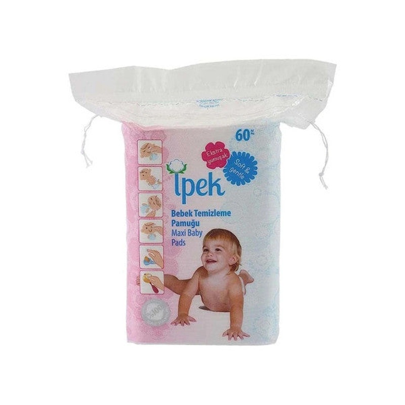 Silk Baby Cleaning Cotton 60 Pieces