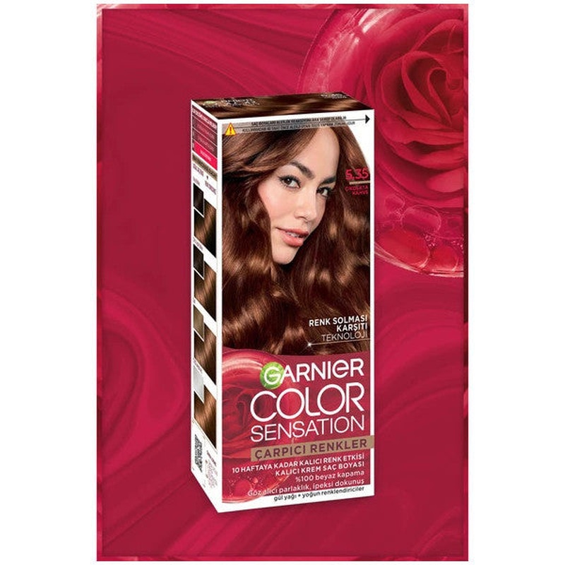 Garnier Vibrant Colors 5.35 Chocolate Brown Hair Dye