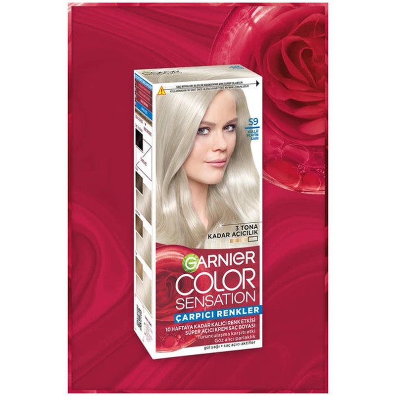 Garnier Vibrant Colors S9 Ashy Golden Blonde Hair Dye