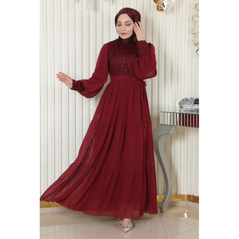 Pulpaet Chiffon Abie Bordeaux 19187