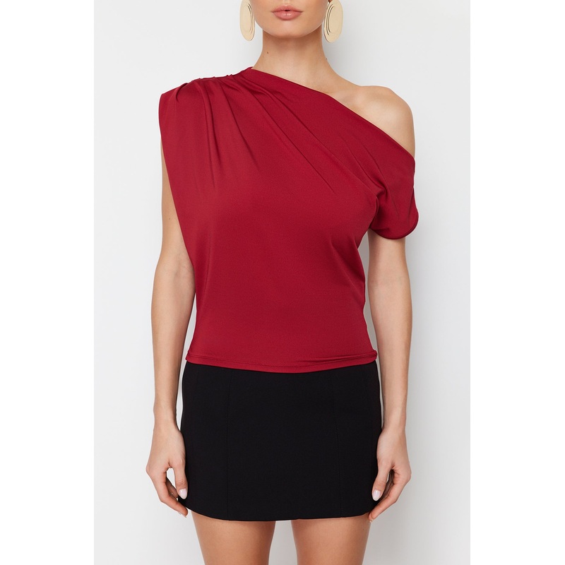 Women's Plain Sleeveless Regular Blouse