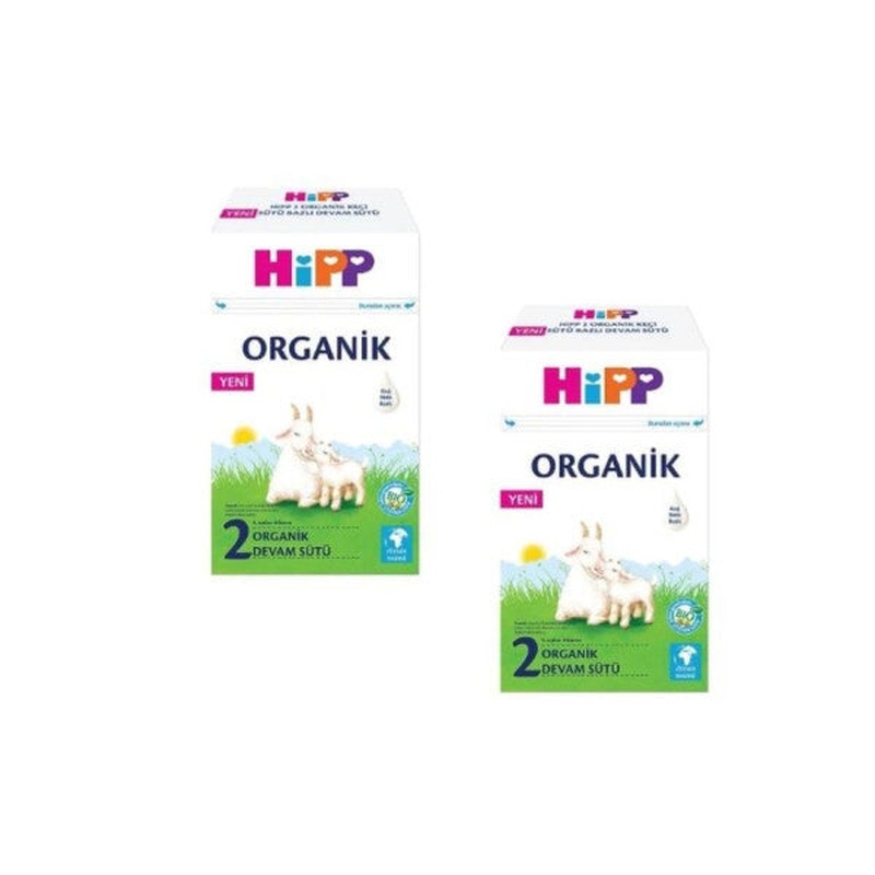2 Organic Goat Milk Based Follow-On Milk 400 Gr X 2 Pieces
