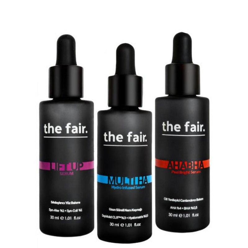 Anti-Aging Vegan Serum Set With Peptide Content