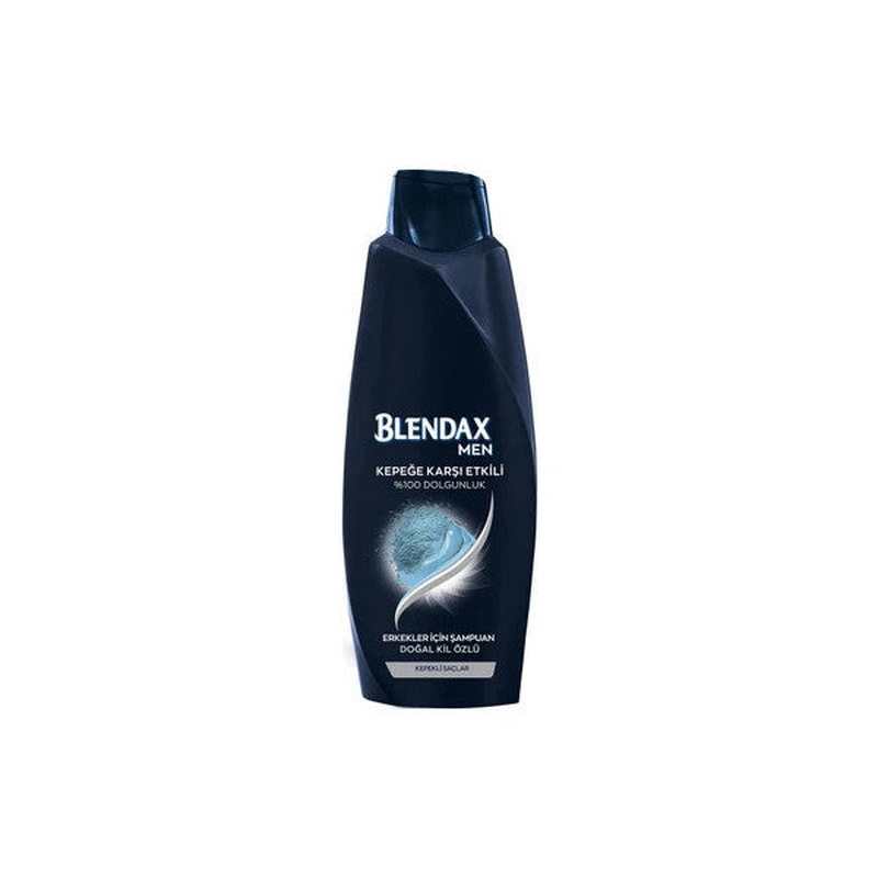 Blendax Men Anti-Dandruff Natural Clay Essence Shampoo 500 Ml