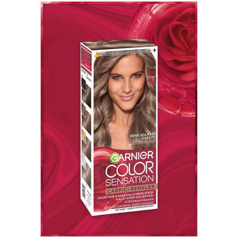 Garnier Striking Colors 7.11 Ash Blonde Hair Dye